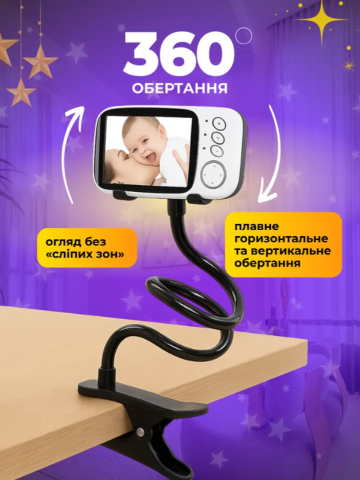 Обертання тримача на 360 градусів