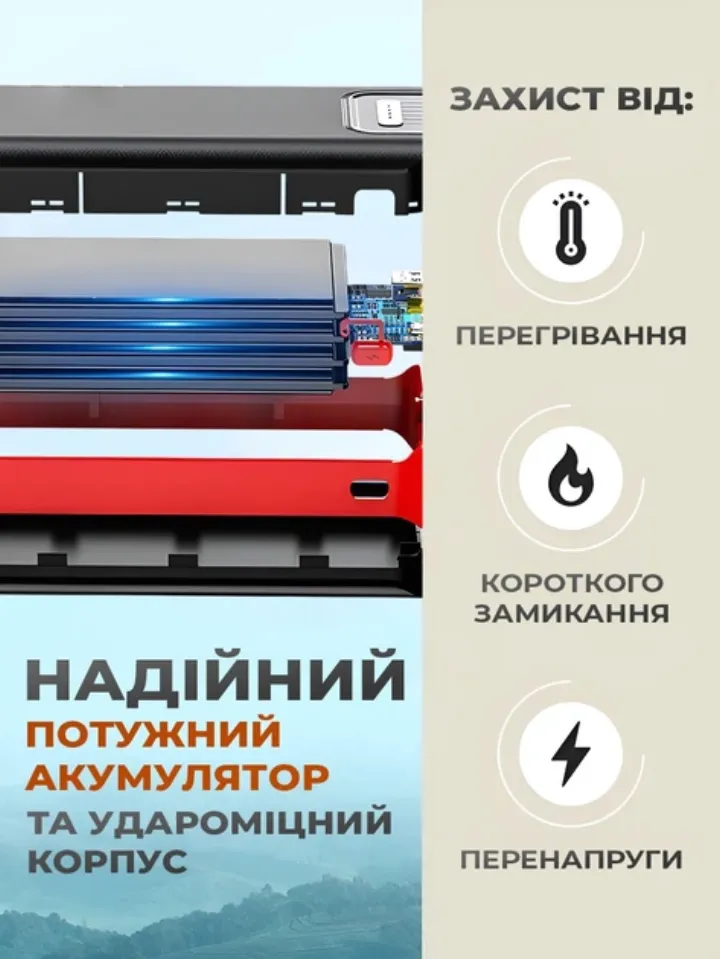 Захист від перегрівання, короткого замикання та перенапруги