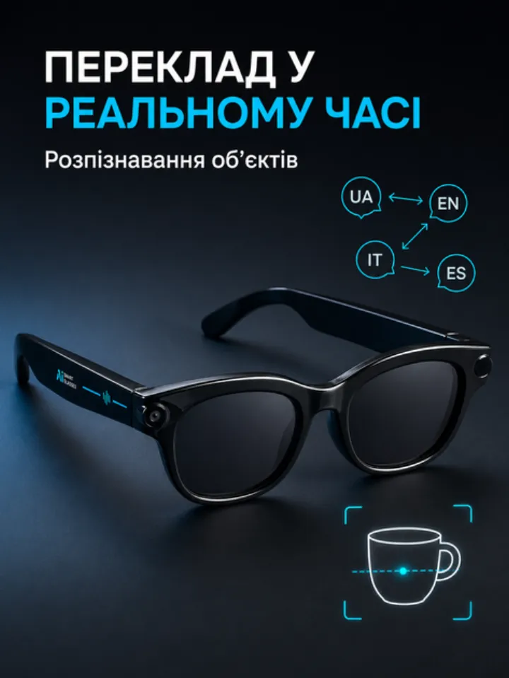 Переклад у реальному часі та розпізнавання об'єктів