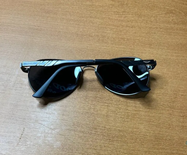 Чоловічі сонцезахисні окуляри aviator polarized UV400 (з чохлом)
